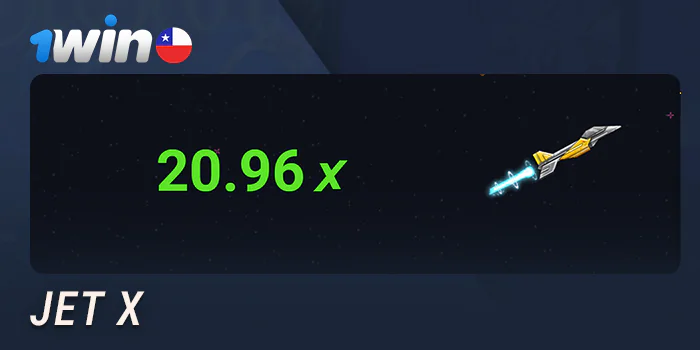 Acerca del juego Jet X en el casino 1Win Chile