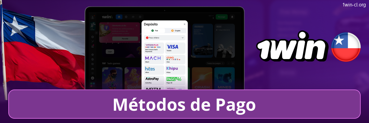Gestión de pagos en 1win CL