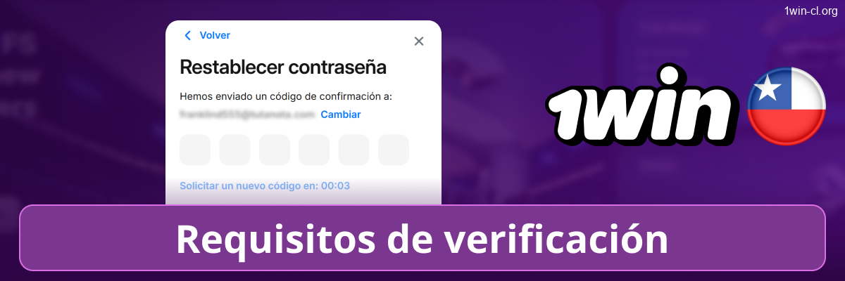 Verificación KYC en 1win Chile