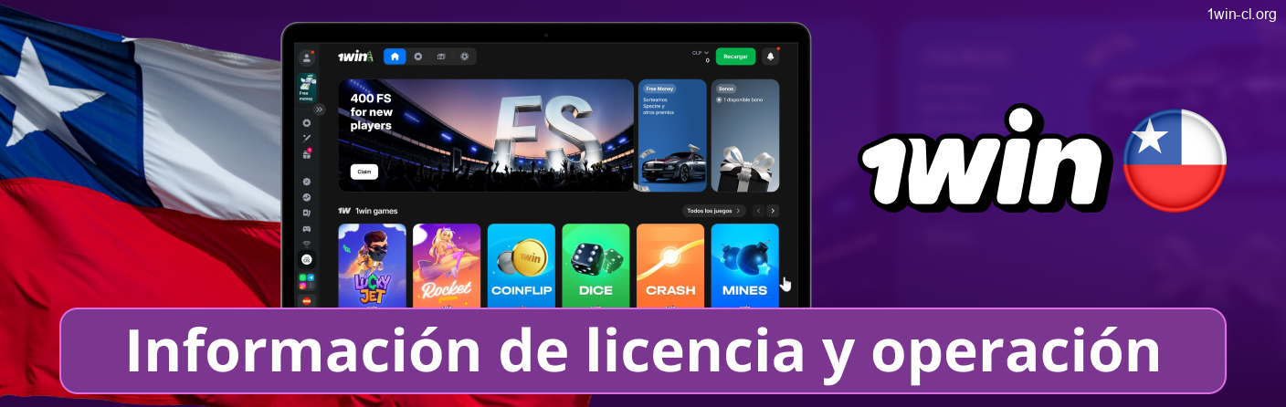 Casino y apuestas en 1win CL